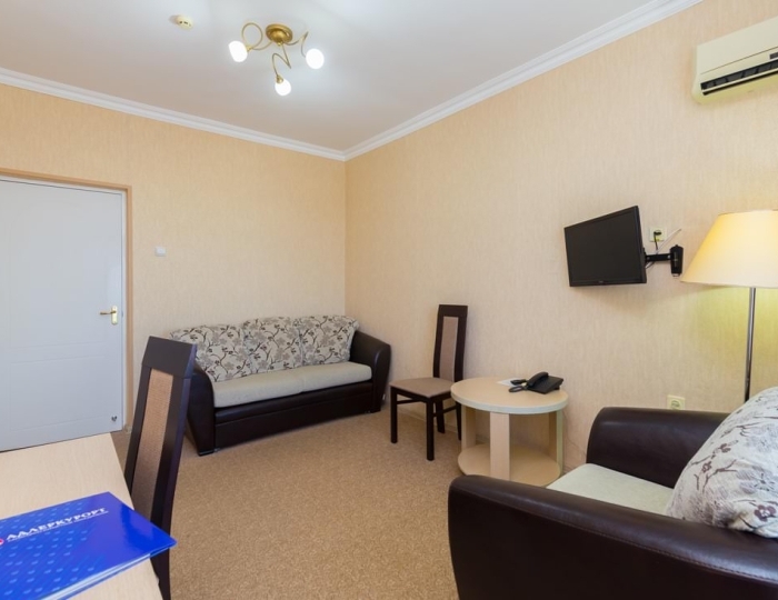 Люкс 2-комнатный - СКК «Адлеркурорт» (корпус «Коралл»)